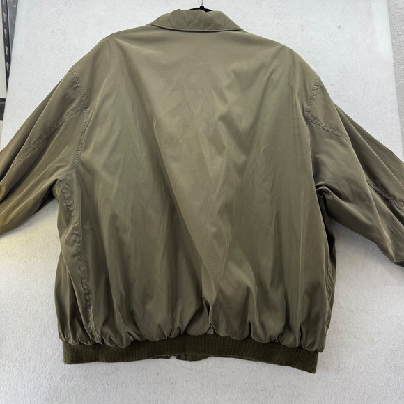 Weatherproof Garment‎ Co Men's XL Olive Green Bomber Jacket Coat Classic - Picture 2 of 11
